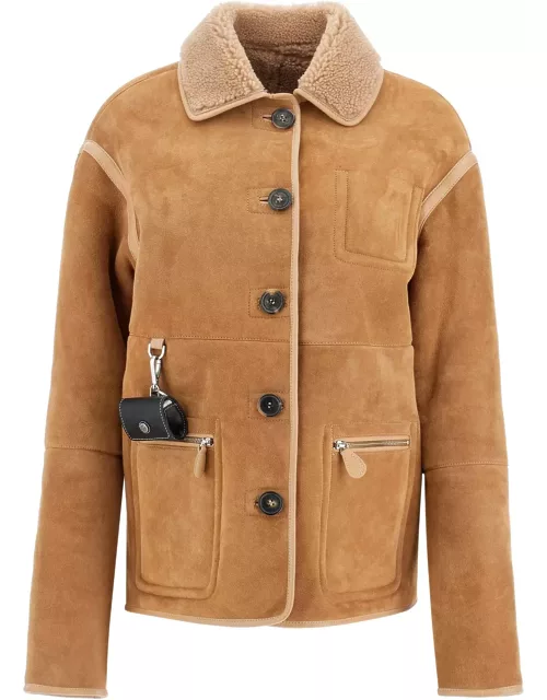 SAKS POTTS ada reversible shearling jacket
