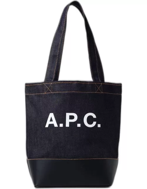 Tote Bags A. P.C. Woman color Blue