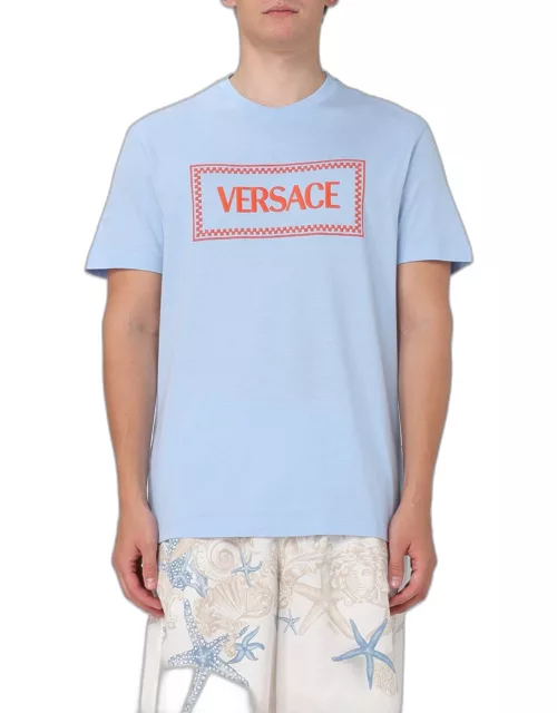 T-Shirt VERSACE Men color Blue