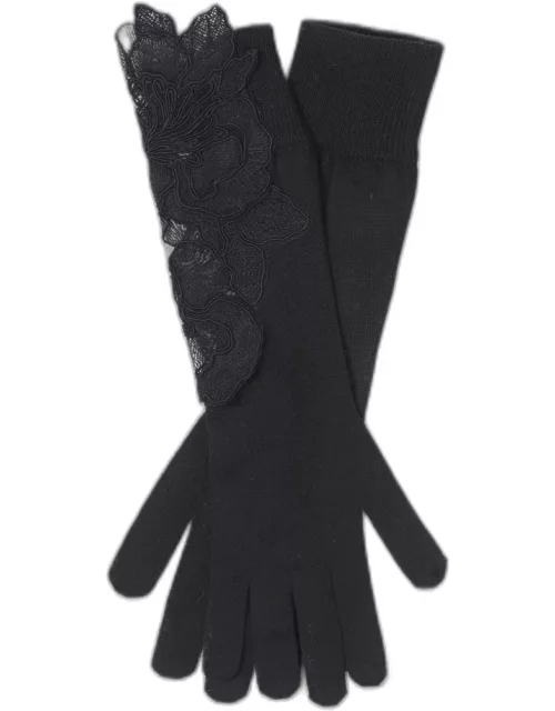 Gloves ERMANNO SCERVINO Woman color Black