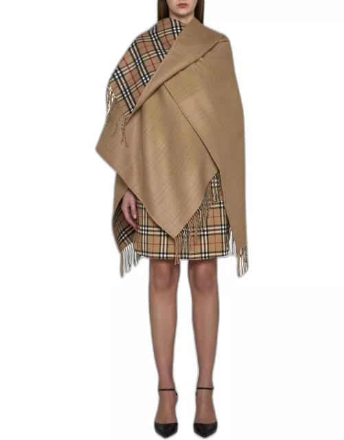 Cape BURBERRY Woman color Beige