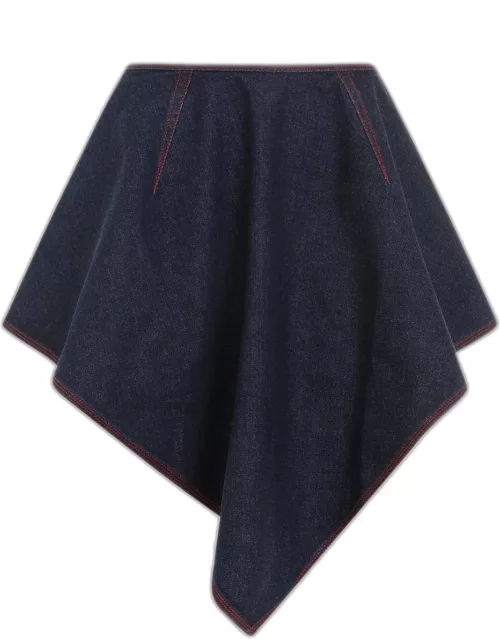 Alaia Alaïa Triangle Denim Skirt