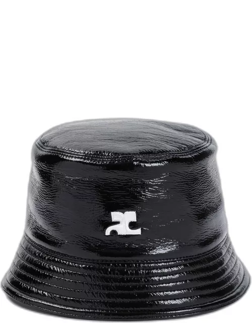Courrèges Signature Vinyl Bucket Hat