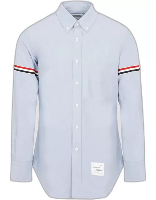 Thom Browne Grosgrain Arm Band Oxford Shirt