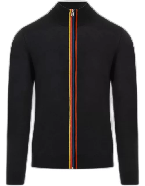 Paul Smith Wool Zip Cardigan