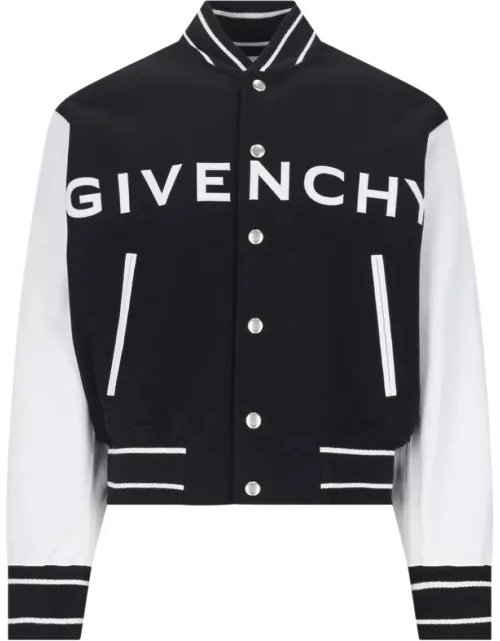 Givenchy Logo Bomber Jacket