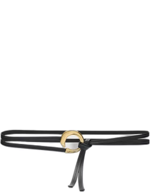 Cintura Leather Wrap Belt