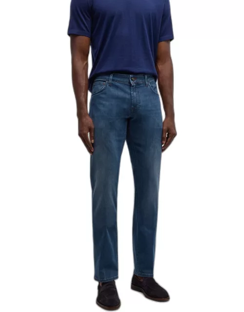 Men's Classic Denim Straight-Leg Jean