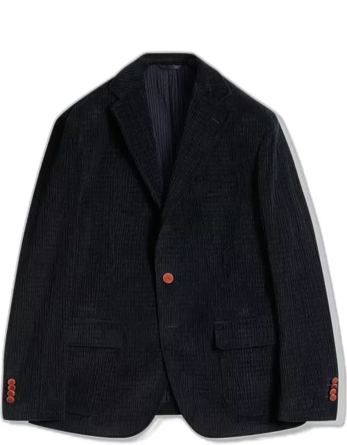 doppiaa Aabenzio Single-breasted Jacket With Patch Pocket