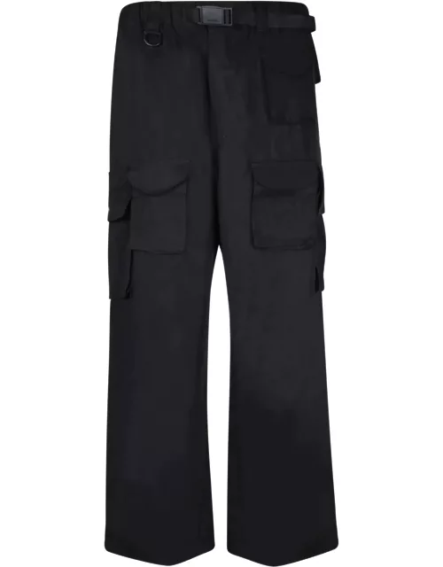 Y-3 Twill Pn Cargo Pants Black