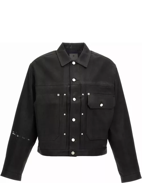 Givenchy Coated Denim Jacket