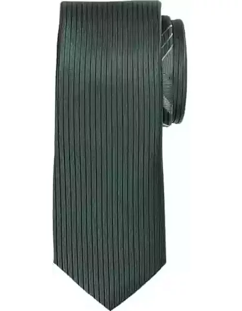 Egara Men's Narrow X Underknot Tie Green