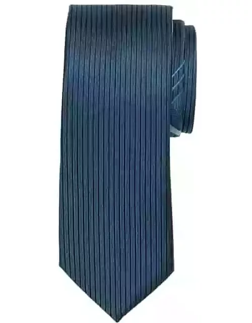 Egara Big & Tall Men's Narrow X Underknot Tie Tea