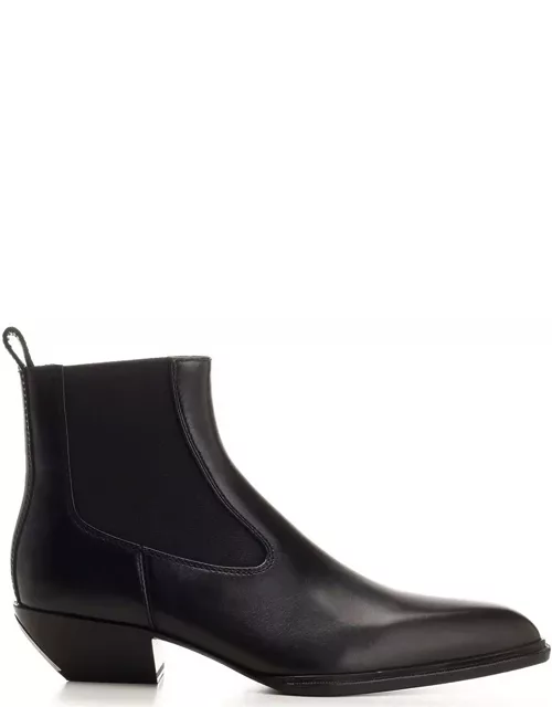 Alexander Wang Slick Pointed Toe Ankle Boot