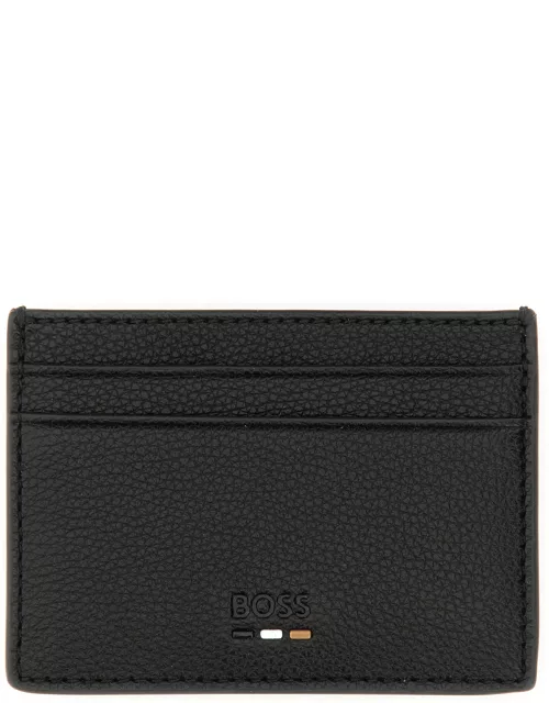 boss card holder with logo