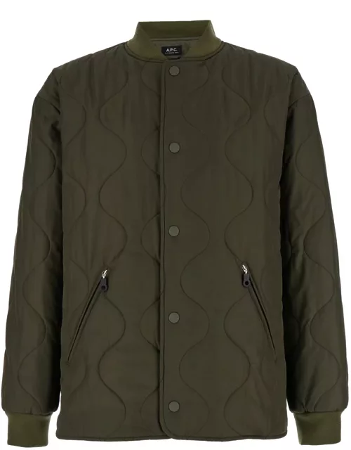 A. P.C. Quilted Bomber Jacket