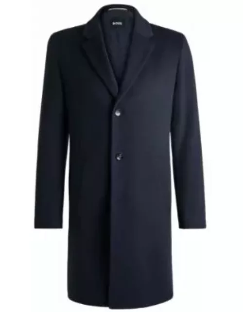 Formal coat in wool- Dark Blue Men's Formal Coat