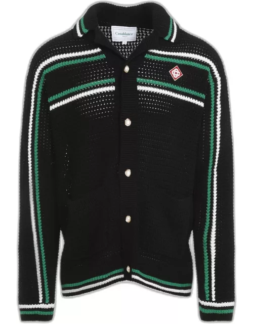 Casablanca Tennis Shacket Jacket