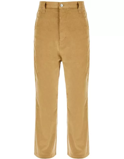 Ami Alexandre Mattiussi Baggy Corduroy Pants With Rib