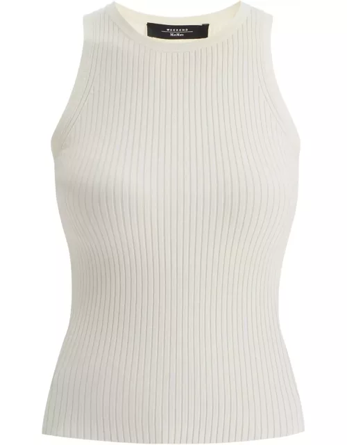 WEEKEND MAX MARA "ribbed top olimpo in