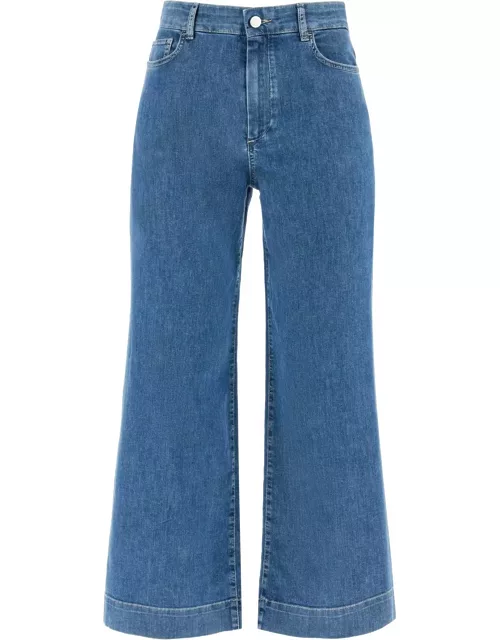 'S MAX MARA 'cropped flared jeans by
