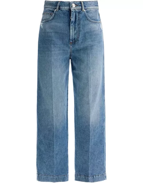 SPORTMAX high-waisted cropped denim jean