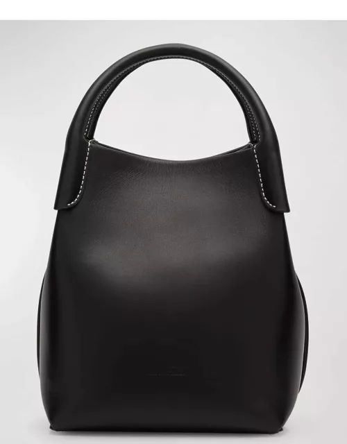 Bale Leather Top-Handle Bag