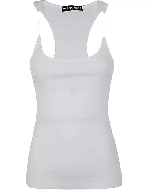 Y/Project Invisible Strap Tank Top