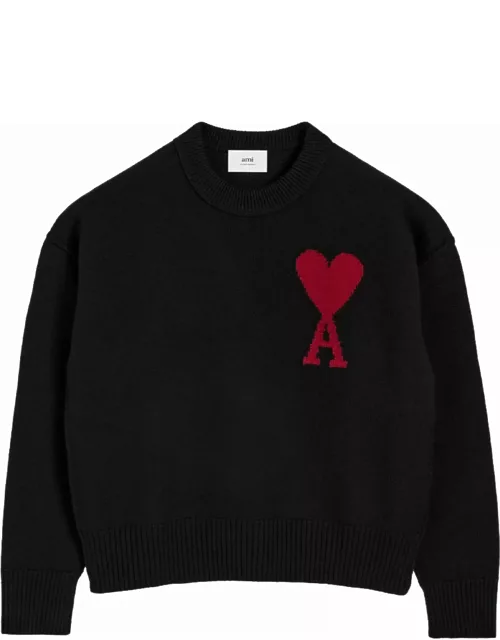 Ami Alexandre Mattiussi Crew-neck Sweater With Logo