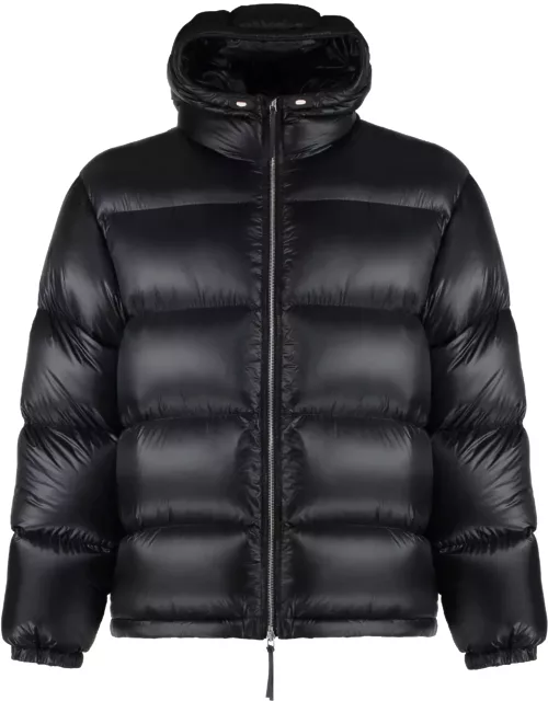 Jil Sander Hooded Nylon Down Jacket