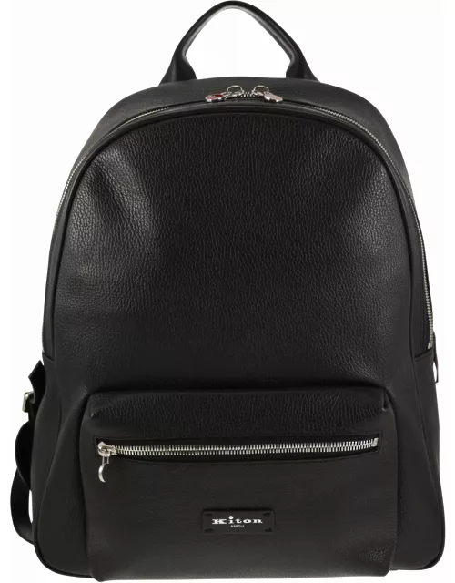 Kiton Leather Backpack
