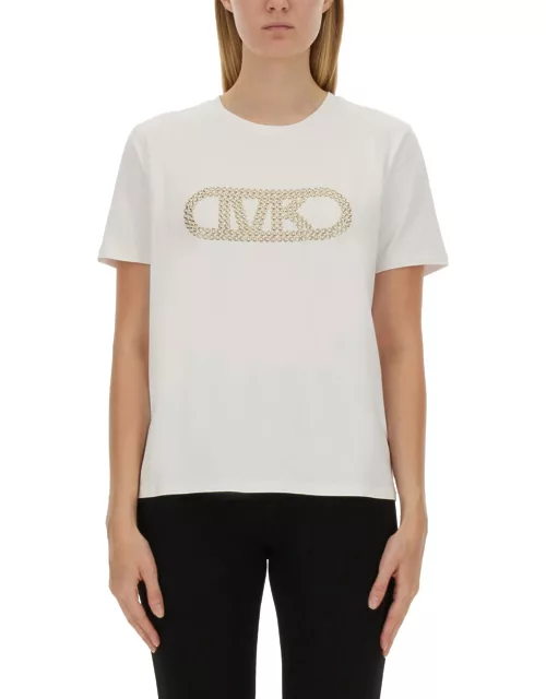 michael by michael kors t-shirt with logo