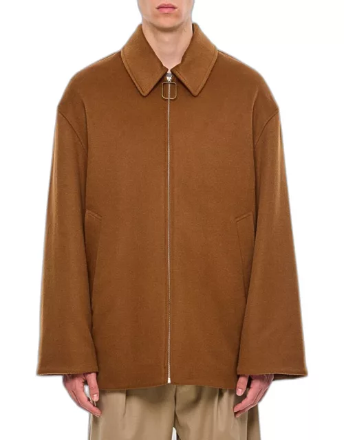 JW Anderson Wire Puller Short Coat Brown