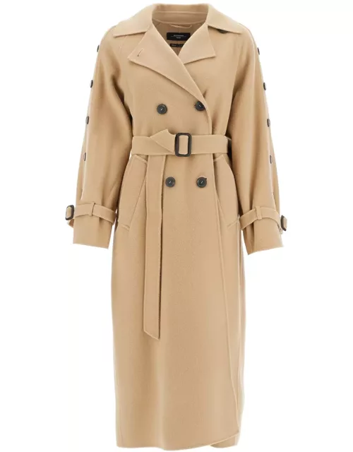 WEEKEND MAX MARA 'christmas' coat with buttoned