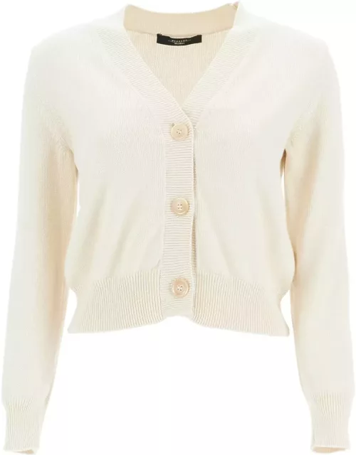 WEEKEND MAX MARA 'cotton cropped cardigan with '