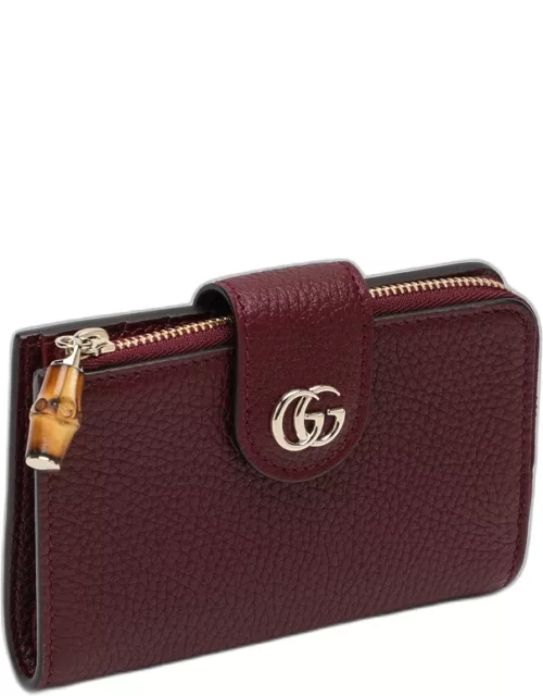 Medium wallet GG Marmont Rosso Ancora