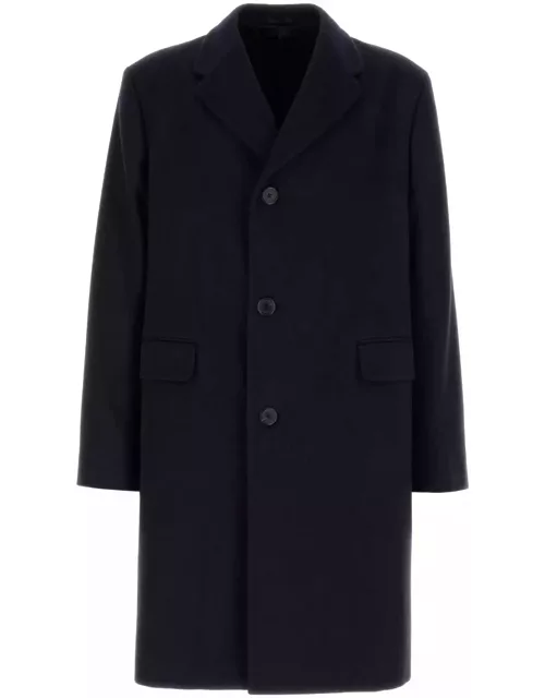 Prada Midnight Blue Wool Coat