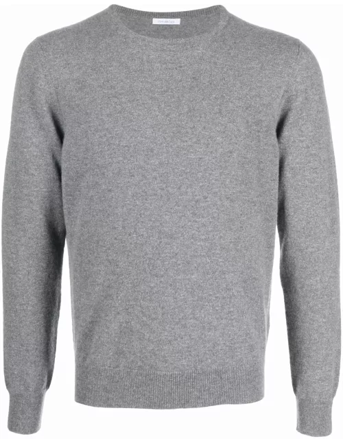 Malo Light Grey Cashmere Jumper