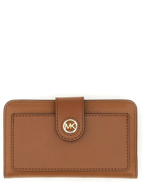 michael by michael kors wallet with logo
