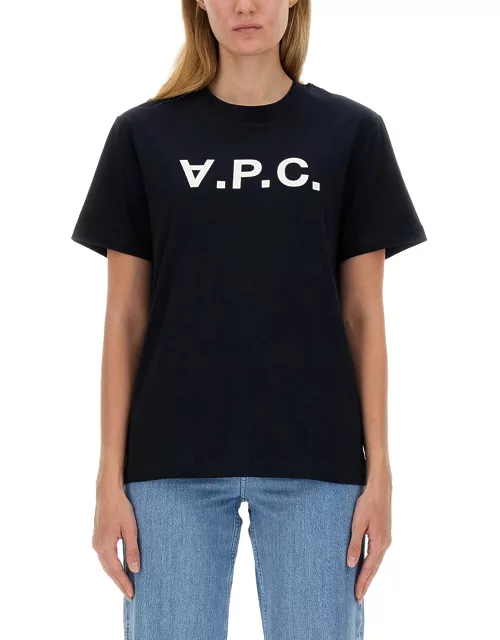 a. p.c. t-shirt with logo
