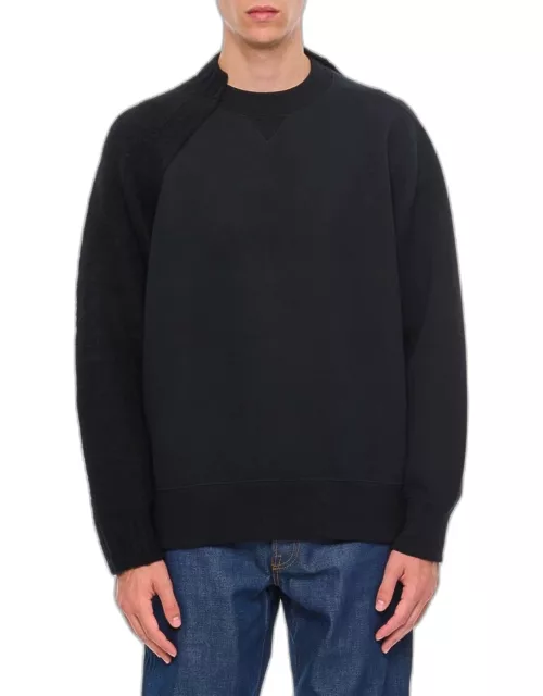 Sacai Knit Sweater Black