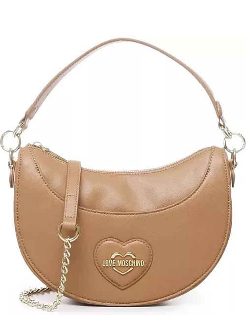 Love Moschino Oval Bag With Application