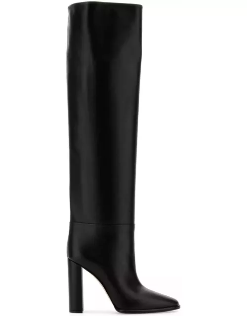 Le Silla Black Leather Elsa Boot