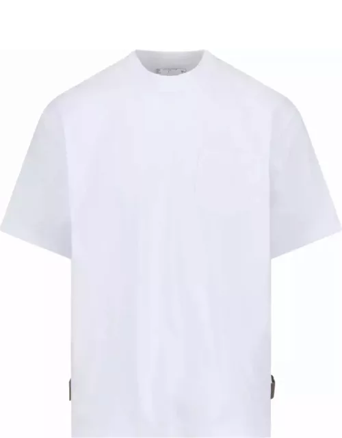 Sacai Zip Detail T-shirt