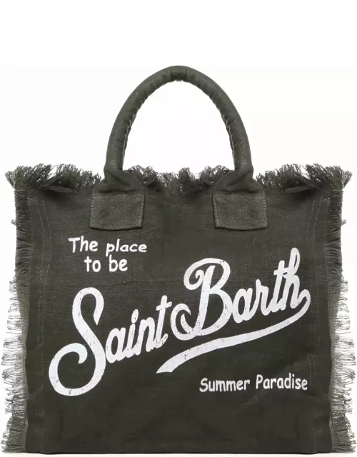 MC2 Saint Barth Mc2 St Barth Vanity Linen Bag