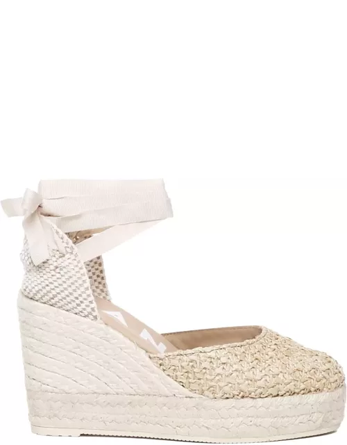 Manebi Espadrilles Shoes With Rope Wedge