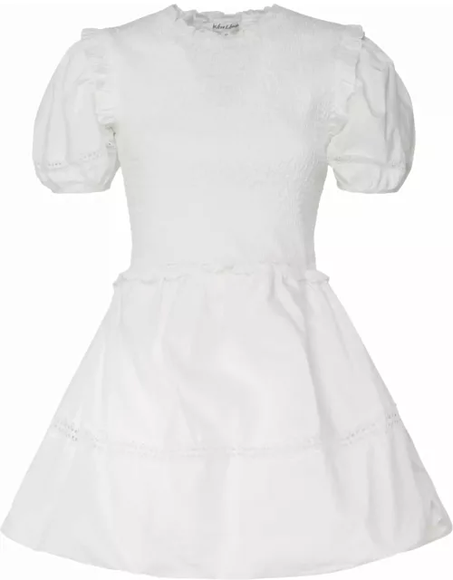 For Love & Lemons Sandy Mini Dress In Cotton