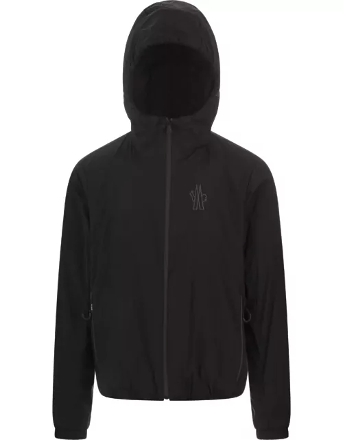 Moncler Grenoble Black Bissen Hooded Jacket