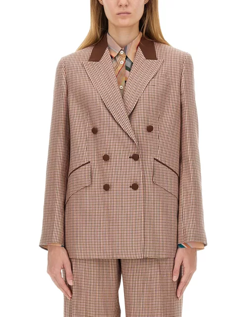 ps by paul smith double-breasted jacket
