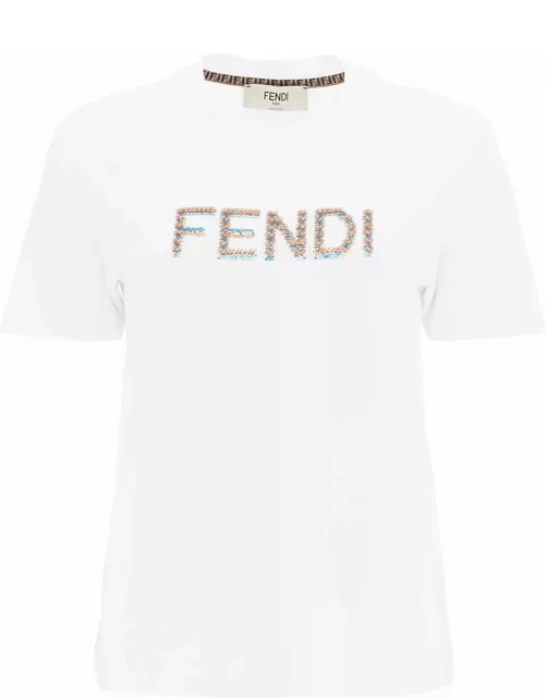 FENDI sequin t-shirt with